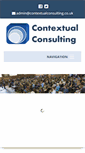 Mobile Screenshot of contextualconsulting.co.uk