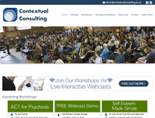 Tablet Screenshot of contextualconsulting.co.uk